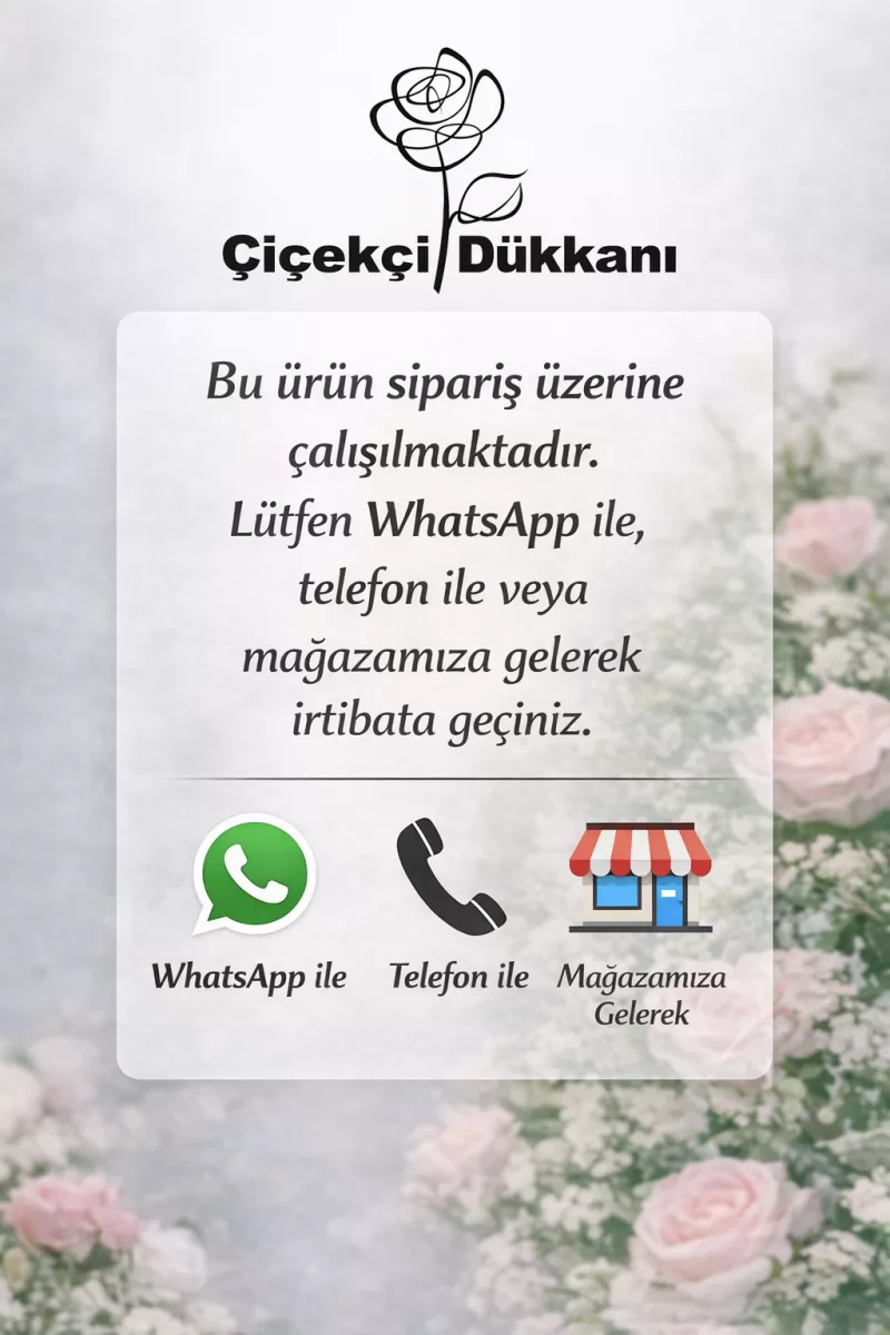 Şakayık Gelin Buketi