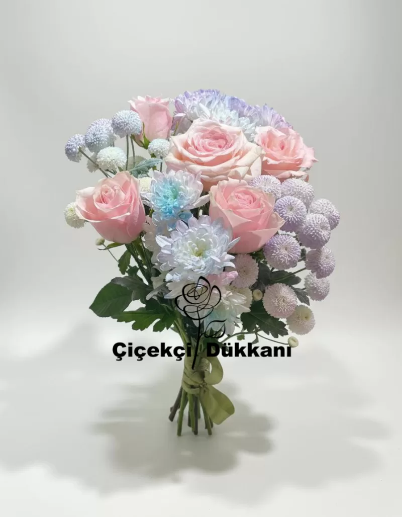 Pembe Lila Buket