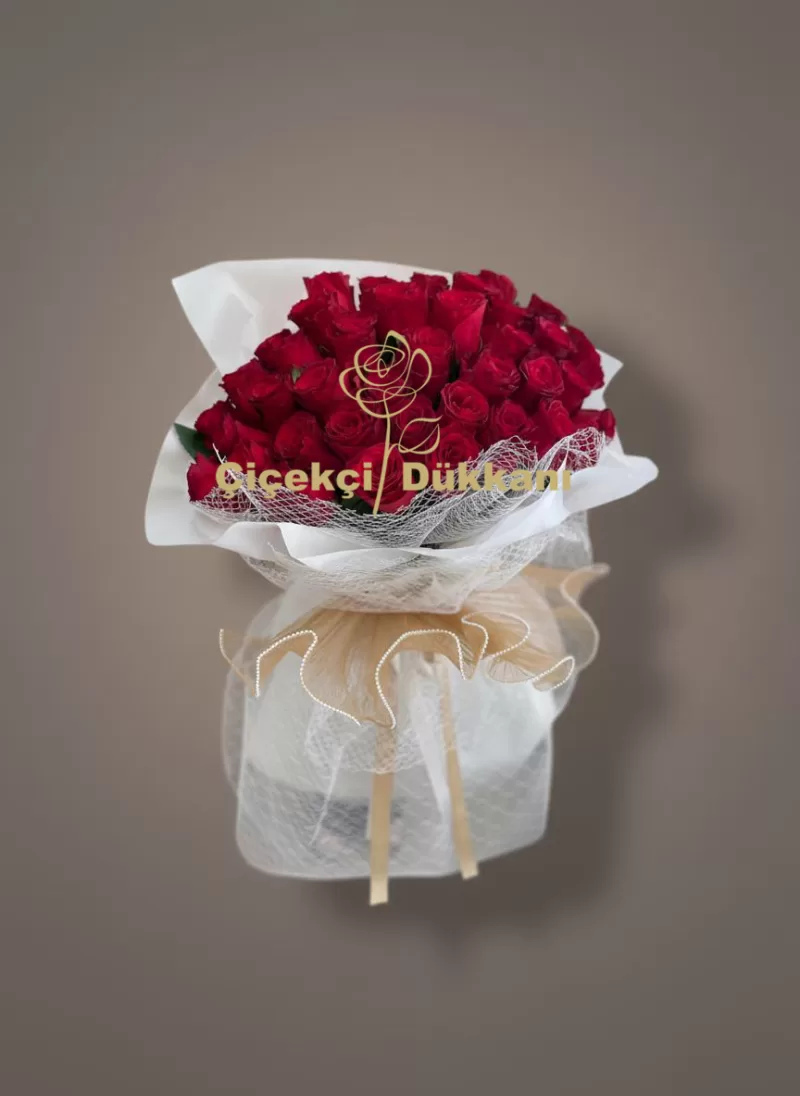 Kırmızı Gül Buketi