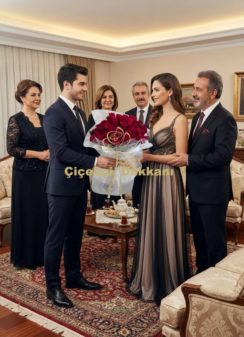 Kırmızı Gül Buketi